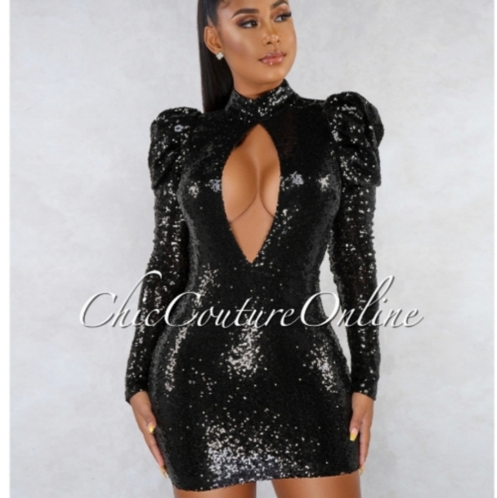 Womens sequins dress